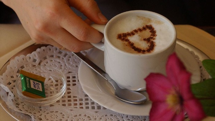 Café nach der Kirche